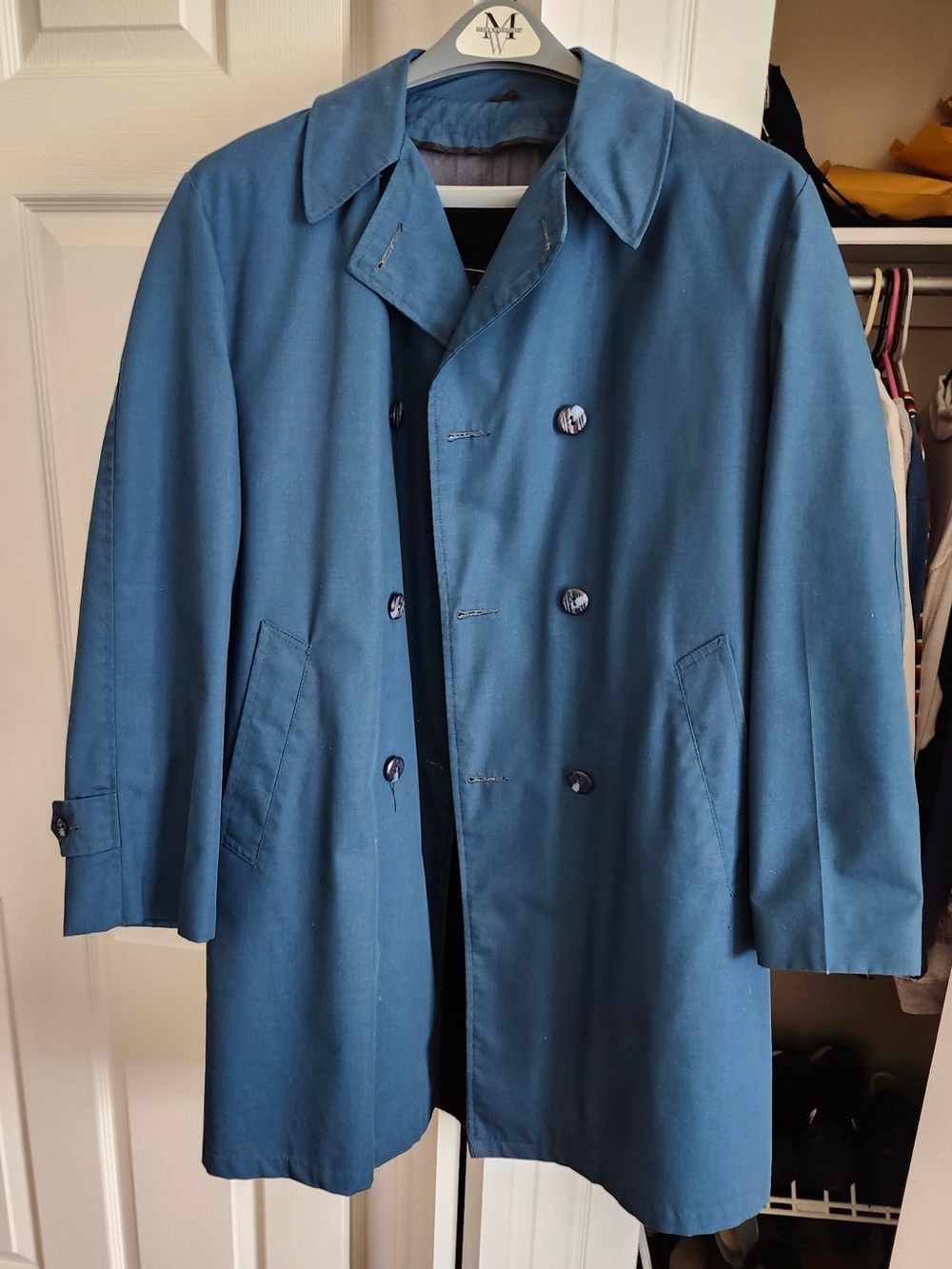 Men's 46 Trench Coat